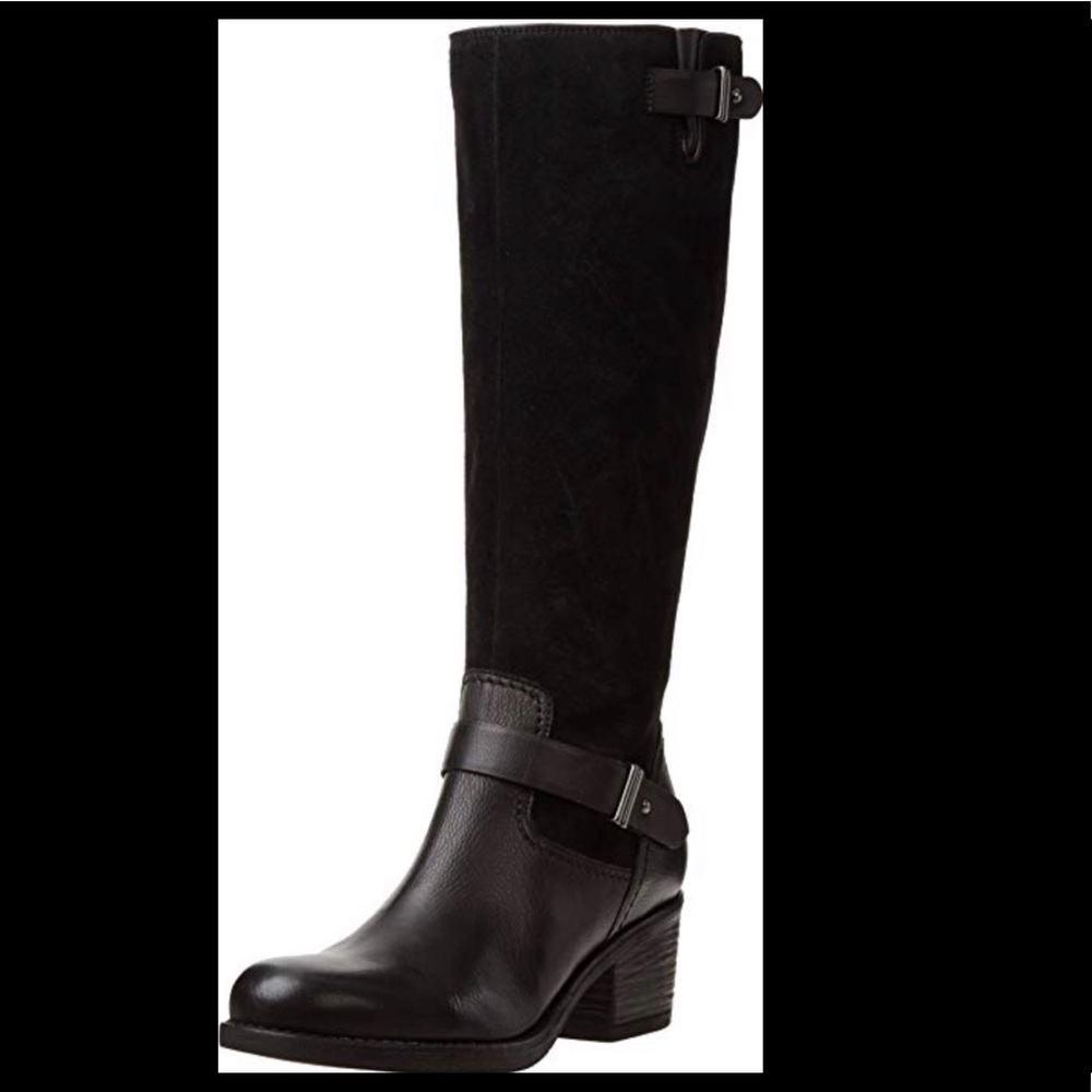 Clarks Mikita Crush Tall Suede Boots